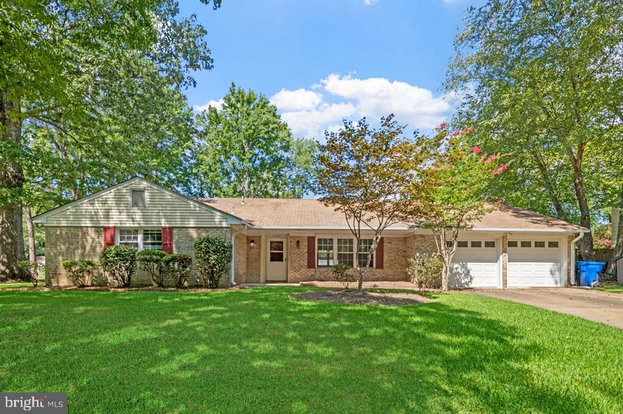 **Check out the 3D Virtual Tour link below!** Don't miss your opportunity to call this rarely available, one owner, all brick Rancher nestled in the highly sought after Woods of Dunbarton Community - your new home!  Your journey begins as you embark through this peaceful, well established neighborhood, to a spacious and beautiful corner lot where a very well loved and cared for 3 bedroom, 2 bath home sits - awaiting its next family!  Nicely appointed with a spacious kitchen, formal dining area, several cozy living/sitting areas, and a wood burning fireplace will help you warmly welcome the cooler temps as the season changes.  Let the detailed landscaping, mature trees, and nicely manicured backyard, surrounded by a new 6-foot privacy, serve as a blank slate to create the outdoor living space of your dreams!  Don't forget to check out the spacious oversized two car garage and take note of the HVAC system updated in 2022!  There will always be fun to have as you venture out to explore nearby parks, shopping, restaurants, the beach, and so much more!  Not to mention, this wonderful neighborhood is located within the Kempsville School District!