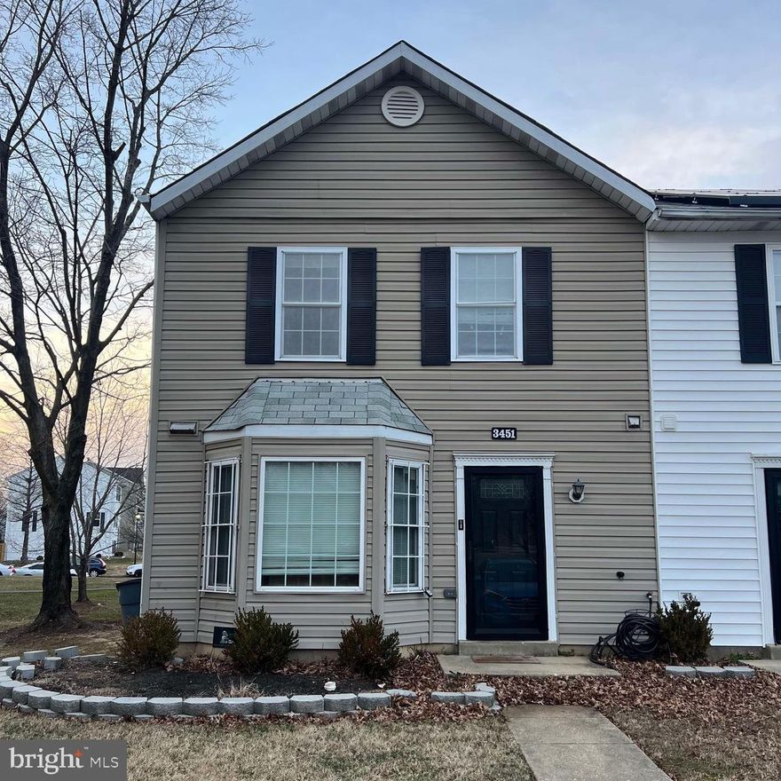 Welcome to this stunning end-of-group townhome, thoughtfully updated to blend modern finishes with everyday comfort. Featuring 3 bedrooms, 2.5 baths, and a host of desirable amenities, this home is ready to impress! The main level showcases beautiful LVT flooring, creating a sleek and durable foundation for the bright and open layout. Sunlight pours into the spacious living areas, enhancing the inviting atmosphere. A separate yet connected dining room provides the perfect setting for both casual meals and special gatherings, while the updated kitchen boasts contemporary cabinetry, stylish countertops, and updated appliances. A half bath is located on this level for convenience. Upstairs, the primary suite serves as a peaceful retreat with a private bathroom. Two additional bedrooms and a second updated full bath ensure comfort for family or guests. The fully fenced backyard with side entrance offers privacy and features a storage shed, making it a functional space for relaxation, entertaining, or gardening. With in-unit laundry and the benefits of an end-unit, this home stands out from the rest. Nestled in District Heights, this townhome combines exceptional updates with a fantastic location. The property is less than 2 miles from the nearest grocery store and shopping center, & a METRO bus stop is located steps away, just in front of the community, providing easy access to daily necessities. This location combines suburban comfort with proximity to urban amenities, making it a convenient choice for residents with less than 10miles from central DC, and approximately 40 miles from Baltimore.   Don’t miss the chance to call this beautiful property your home!