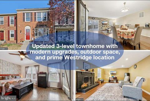 Townhouse For Sale - 3877 Ogilvie Court<br/> Prince William County, WOODBRIDGE, VA 22192