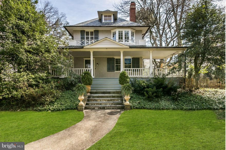 Extraordinary renovated Circa 1904 residence exuding an incredible sense of sophistication,design,style & attention to every detail.Features;inviting foyer,gorgeous staircase,stylish LR w/FP,gracious DR w/leaded glass windows,dramatic new Great Room w/FP & fabulous Kitchen,Mudroom,new en-suite Master BR w/marble BA & upper level laundry,5 add'l BRs,2 updated BAs,expansive 2-tier blue stone patio.