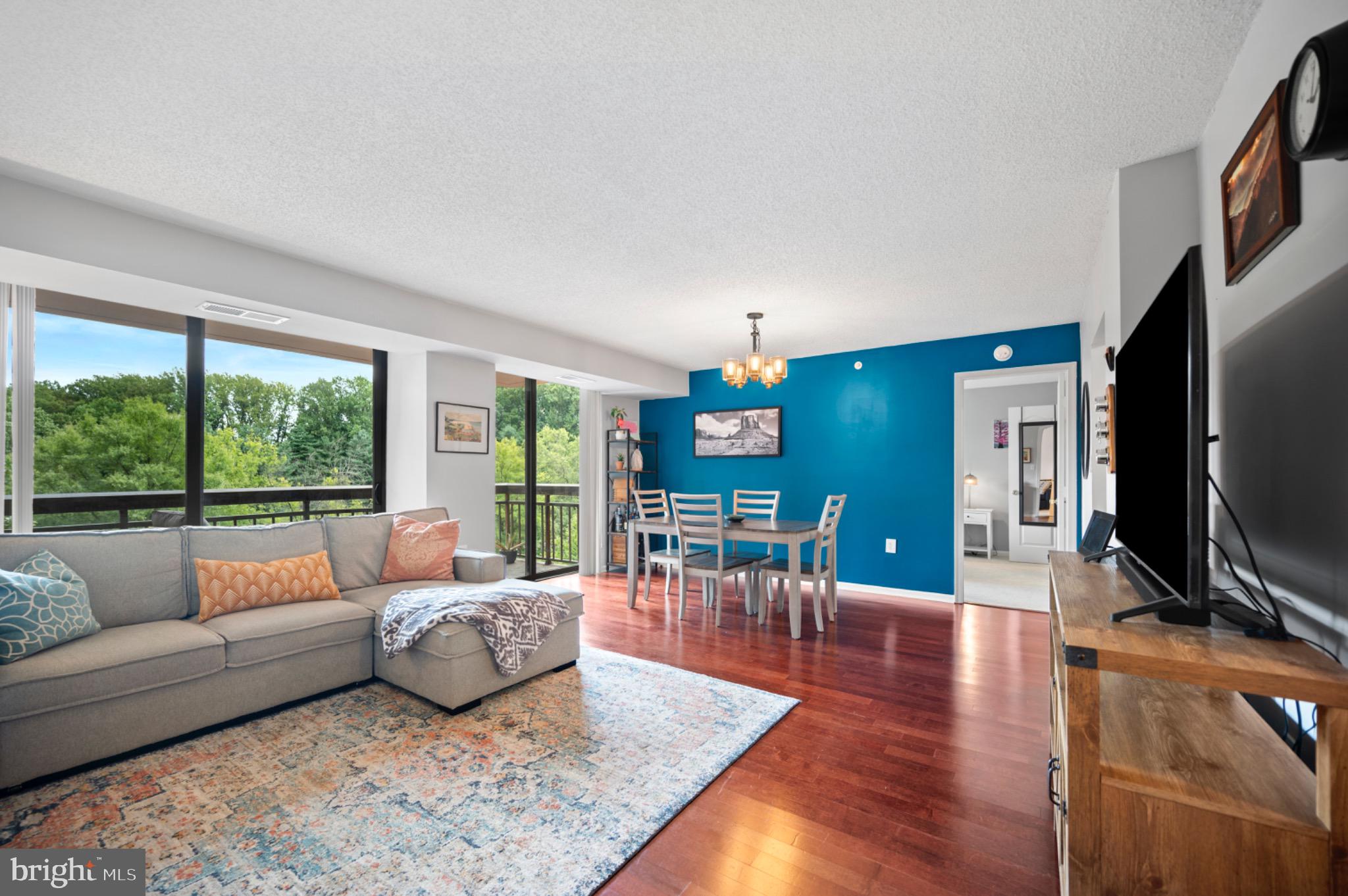 2230 George C. Marshall Dr, Unit #515 – Renaissance at Tysons
Set within a secure, park-like 21-acre complex, this 2-bedroom, 2-bath split-bedroom condo is ideally situated on the quiet side of the building. It is inside the Beltway and is just 12 miles from Washington, D.C., with immediate access to I-495, I-66, the Dulles Toll Road, Route 7, Route 123, and the GW Parkway.
Interior Highlights
* An ultra bright layout graced by gorgeous morning light, expansive windows, and tranquil treetop views—absolutely no traffic noise.
* Elegant hardwood flooring in the living and dining areas; tile in the kitchen and baths; brand-new carpeting in the bedrooms.
* The kitchen boasts maple cabinetry with granite countertops and stainless steel appliances, blending function with style.
* Spacious, private balcony provides a serene spot to enjoy your morning coffee or unwind.
* Thoughtfully designed for comfort and privacy, the complex minimizes noise transmission between residences.
Outstanding Amenities
Behind the Gates - this luxury building truly surpasses others:
* Elegant lobby with 24-hour security plus package drop-off.
* Fully staffed with on-site management, maintenance, and engineering, available daily and on-call 24/7.
* Resort-style outdoor amenities, like three tennis courts and swimming pool, all nestled amidst tree-lined walking and fitness trails. The pool and tennis courts are bubbled in the winter to provide year-round use.
* An indoor fitness center, equipped with treadmills, ellipticals, bikes, rowing machine, strength training stations, free weights, and two saunas, an unusual luxury in residential buildings.
* Spacious and updated community room, ideal for hosting events or gatherings. Also features a billiard room.
* Convenient commercial services on-site, such as a dry cleaner, florist, spa, and personal trainer.
* Business center with computers, printing, and multimedia capabilities.
* Excellent parking along with abundant visitor parking.
* The community is pet-friendly.
Prime Location
Experience tranquility without sacrificing accessibility:
* Just minutes from Tysons Corner Center, Tysons Galleria, Whole Foods, Trader Joe’s, and more.
* Commuting is seamless with easy connections to major roads, as well as Metro access via West Falls Church Metro, Tysons Corner, Greensboro, and Dunn Loring–Merrifield stations.
* Less than 20 minutes from IAD and DCA for balanced travel convenience.
