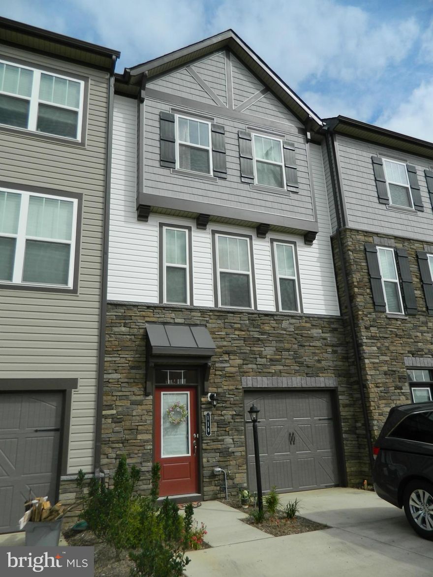 Beautiful townhouse features 3 levels, 3bed, 2full/2 half bath. Spacious living room, large kitchen with a lot of cabinets, counter space and stainless steel appliances. Sliding glass door from fully finished rec room to backyard. Great location, close to Rt1, 95, and much more!