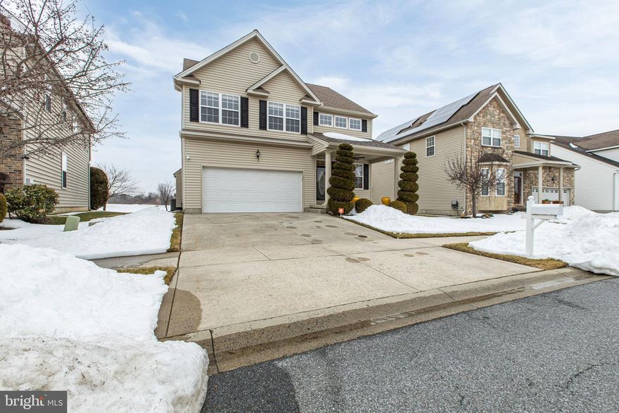 Welcome to 114 Rosemary Court in desirable Calvarese Farms!

This beautifully maintained and meticulously upgraded Colonial offers 4 bedrooms, 3 full baths, and 1 half bath with approximately 2,800 square feet of finished living space on a .13-acre lot. Thoughtfully enhanced throughout, this home blends timeless style with modern comfort and convenience.

From the moment you enter, you’ll appreciate the open and spacious main level designed for both everyday living and effortless entertaining. The formal living and dining areas flow seamlessly into the beautifully appointed kitchen, featuring upgraded backsplash, built-in wine rack, island workspace, and modern appliances. A gas fireplace adds warmth and character, while upgraded lighting with dimmers throughout the home allows you to create the perfect ambiance in every space. A stunning chandelier with dimmer control elevates the stairwell, adding a dramatic architectural touch.

Upstairs, you’ll find four generously sized bedrooms with upgraded ceiling lighting in each room. A hallway full bath with upgraded granite, lighting, brush nickle finishes and a beautifully upgraded framed mirror.  Three bedrooms feature Closet by Design custom built-ins with upgraded lighting, offering exceptional organization and style. The second bedroom also boasts brand-new flooring and a built in cushioned nook for relaxation and reading.

The luxurious owner’s suite serves as a perfect retreat, complete with a spa-inspired ensuite bath featuring upgraded granite, custom framed mirrors, upgraded one-piece toilet, dual vanities, a separate shower, and an impressive 6-foot jetted soaking tub.

The finished basement is designed for entertaining and relaxation, showcasing a dedicated theater room with box seating, TV mounts, and a full bath with upgraded granite, lighting and bronze finishes. A deep freezer is also included. Additionally, for added convenience TV mounts are installed in two bedrooms and the living room.

Step outside to enjoy your backyard oasis inclusive of a patio with a pergola and bistro lights for family gatherings with plenty of open space.  The front porch is accented by a Pella storm door and remote-control porch ceiling fan—perfect for summer evenings. 

The attached 2-car garage is equally impressive, featuring built-in shelves for plenty storage space.

Additional highlights include:

Central A/C and natural gas forced air heating (replaced 2021)

Architectural shingle roof 

Attached 2-car garage with opener

Annual HOA fee of $550

Located in the Christina School District with easy access to Route 40, Route 1, and I-95.  This move-in ready home stands out with high-end upgrades, thoughtful details, and exceptional care throughout.

Schedule your private tour today and experience everything 114 Rosemary Court has to offer!