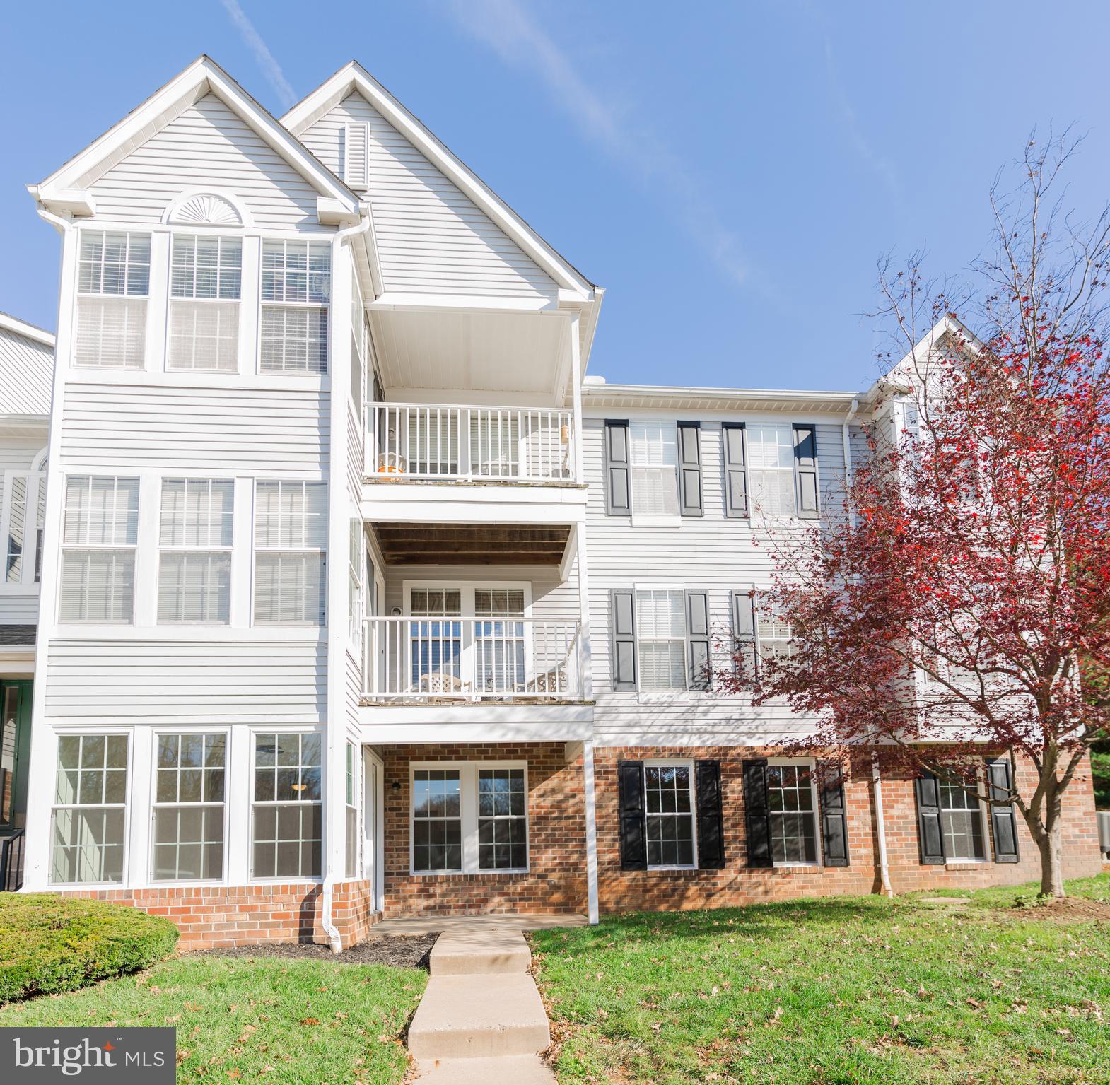 Newly renovated ground floor condo in Brentwood Park. Updated kitchen with granite countertops, breakfast bar, and stainless steel appliances. New luxury vinyl flooring throughout entire unit. Master bedroom has walk in closet and master bathroom with tiled shower. Second bedroom has a large closet for more storage. Second bathroom has been updated and has tub with shower. In unit laundry/utility room with new washer and dryer. Sun room sits off the main living room providing plenty of natural daylight. Hot water heater and HVAC system were replaced in 2020. New double pane windows were also installed in 2020. Freshly painted and ready for you to move in. 1 Reserved parking spot outside the condo unit. Conveniently located to downtown Bel Air!