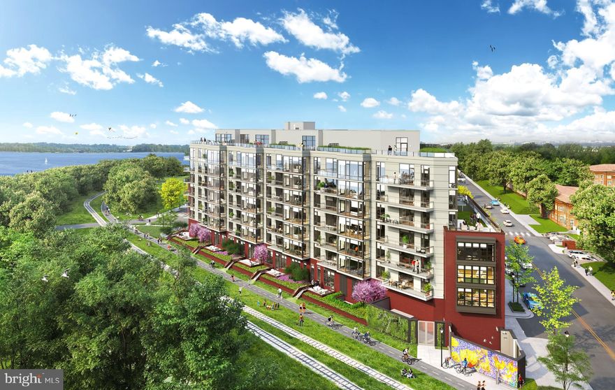 BRAND NEW Two Bedroom/Two Bathroom Model just released at Old Town’s newest and most exclusive luxury condominium building, MUSE. Unit 408 is an open concept floor plan and designed to utilize every inch with purpose, and offers  10’ ceilings, an expansive private balcony overlooking the Potomac River, and an abundance of natural light with walls of floor-to-ceiling windows.  There is more than enough storage in the kitchen with a generous amount of kitchen cabinets,  a pantry and an expansive island.   A linen closet and spacious laundry room ensures plenty of closets and storage throughout the condo.

Built by renowned local developer, Carr Companies, the finishes in this building are extraordinary, with a myriad of layouts to suit your lifestyle. Clean lines and light textures unite the welcoming chef’s kitchens equipped with panelized Thermador appliances, Quartz countertops, vast island space including an incorporated wine fridge, and ample storage with custom Italian flat panel wood cabinetry from Snaidero! All homes feature at least 9' ceilings, 7.5-inch-wide hardwood flooring, recessed lighting, and window treatments. Luxuriate in serenity in owner’s suite/guest bathrooms that include a neutral color palette, Waterworks fixtures, Calacatta porcelain tile, and custom Snaidero cabinetry. 

MUSE offers a turn-key elevated lifestyle. Enter into our Grand Lobby, where you will be met by our daytime porter, Full-Service 24-hour Concierge, and on-site building manager and engineer to assist with your every need. Designed to elevate the most discerning modern lifestyle, the rooftop clubroom offers endless entertainment options with expansive views of the DC Monuments, Potomac River, and Old Town Skyline. Whether warming by the fireplace, refreshing at the bar in our indoor Owner’s Watercolor Lounge, or sojourning in solitude, this bright space transitions seamlessly into the outdoors with floor-to-ceiling windows that open up to ample terrace areas. Bask in the waterfront breeze while firing up the grill or relax in chic lounge seating while enjoying panoramic views. Energy abounds in the Penthouse-level fitness and yoga studios featuring state-of-the-art equipment and cutting-edge technology. Complete with an outdoor fitness terrace, there’s no shortage of options to relieve your stress and stay in shape. 

MUSE is the ideal location in North Old Town's,  Alexandria's newest Arts District,  with direct access to the Mount Vernon Trail and a stone’s throw from DC. Come see what all the fuss is about! Immediate Occupancy available. 

Muse also has additional  2 bed 2 bath floor plans available.  Some photos are of our model, similar floor plan.