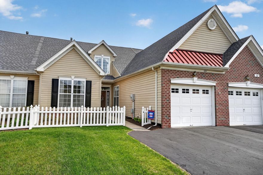 Newest Listing in Village at Dorchester!  Come see this gorgeous 2 BR/2 bath interior unit with 1-car garage!  Upstairs finished loft area is perfect for the grandkids to come and play or stay!  Also upstairs storage area is offered.  You can live on one floor in peace and relaxation in Hilltown Twp away from the traffic and noise, but still be close to everything you want and need!  Dentist is across the street from this community.  Restaurants/shopping/medical services are just minutes away in Souderton and Sellersville/Perkasie areas.  Offers newer roof with 50-year shingles!  This community is priced affordably and offers walking paths so you can exercise as you get to know your neighbors.  This is what you've been waiting for!