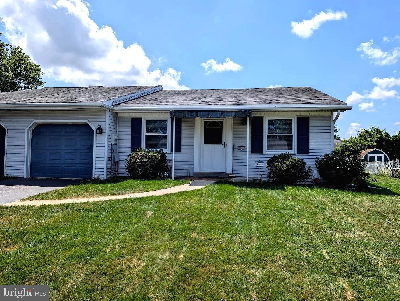 Adorable & Affordable! Really cute ranch home located in Lower Swatara Township, Middletown. First floor living at it's finest with 2 nicely sized bedrooms with large closets, open living room - dining room, and kitchen with plenty of cabinets and counter space. Den with laundry closet access, and 3 seasons sun porch! To top it off, there's a 1 car garage with opener and driveway for off street parking. Move in and add your own personal touches. Schedule your showing to check it out and make this home yours today! Home is being sold "AS IS". Seller reserves the right to accept an offer at any time.
