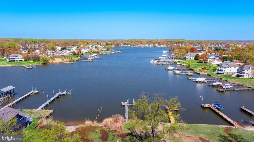 Incredible waterfront opportunity in the desirable Bowleys Quarters community! This nearly one-acre (.89 acre) property on beautiful Seneca Creek offers the perfect setting for your Chesapeake Bay retreat. With water, sewer, and electric already in place, this property is ready for your vision. Enjoy scenic sunrises over the water and peaceful sunsets from your front yard, with convenient access to some of Baltimore County’s best waterfront dining and attractions.

The property includes an existing home and a detached garage with an apartment above—both of which can be used as functional living spaces while you plan, design, or prepare for future construction. Whether you're looking for a full renovation project or planning to build your dream home from the ground up, this flexible setup gives you the ability to live on-site right away.

The long front yard leads to the water, where you’ll find a private pier and boat lift. With additional structures on the property, including the detach garage, there is ample potential for storage, creative use, or conversion to additional living space.

This property is being sold strictly "as is," offering a rare chance for builders, investors, or anyone seeking to create a custom waterfront home. Please do not walk on the deck or pier for safety reasons. Priced at sell, this is a rare opportunity to own a large waterfront lot with existing infrastructure and endless possibilities. Schedule your showing today and bring your imagination!