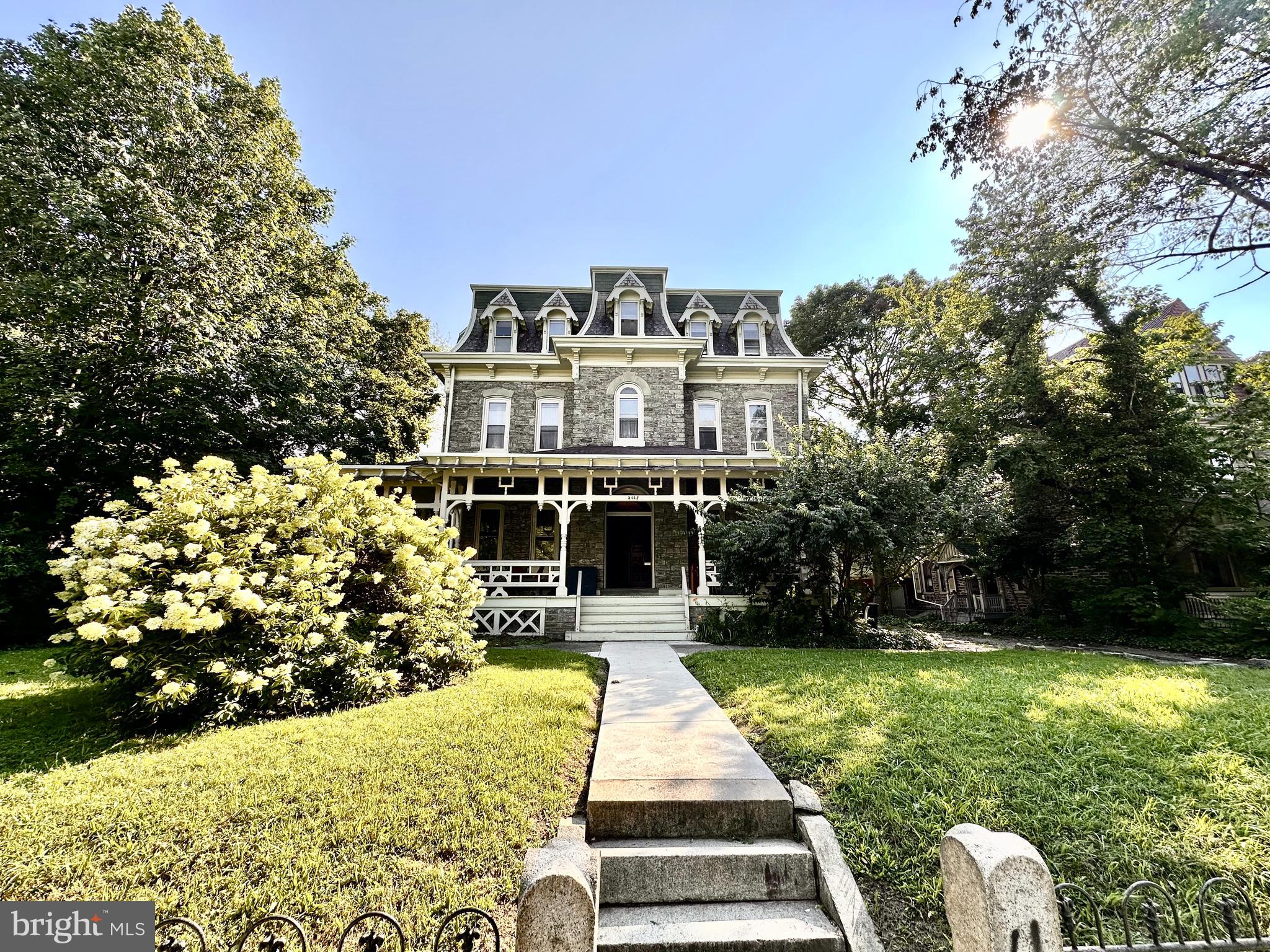 Stunning one bedroom Germantown first floor apartment in beautiful building. HIGH ceilings and wonderful natural light. Hardwood floors throughout. Large, open kitchen with dining area and gas range. Spacious living room and HUGE bedroom with double closets. Shared coin-op laundry in basement. Shared off-street parking available (first-come, first-served). Great gigantic front porch is enjoyed by the building tenants. Plenty of outdoor space for everyone. Cat friendly - no added pet fees. Tenants pay gas and electric. First, last and one month security due at lease signing. Strong credit and verifiable income required. Inquire for the video tour, showings, and applications. Available immediately.