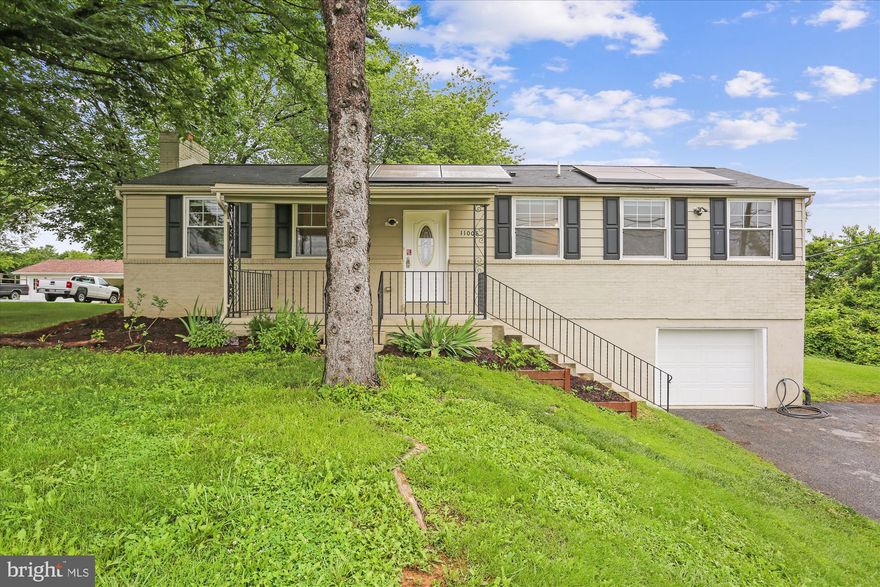 Welcome to this cozy, well-cared-for ranch-style home set on a spacious, level lot in Frederick County. Freshly painted and featuring beautiful hardwood floors, 3 bedrooms upstairs, two full bathrooms, and a bonus finished room in the basement, this home offers both comfort and practicality. Enjoy the covered front and back porches—perfect for relaxing or entertaining—and a generous backyard with mature trees, ideal for gardening or gatherings. The attached garage, accessible from the basement, adds year-round convenience. The home also includes solar panels, providing the benefit of reduced energy costs and eco-conscious living. Conveniently located near major employers, shopping, dining, and everyday amenities, this property blends rural charm with suburban accessibility. Don’t miss the opportunity to call this inviting Frederick County home your own!