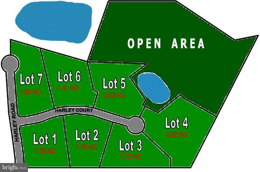 ATTENTION BUILDERS!!!!!! - 7 Lot Subdivision For Sale - total of 24.92 acres in beautiful Mason Neck, Fairfax County.Preliminary Subdivision Plan Approval has been completed.All lots except lot seven are approved for5 bedroom perks lot except 7 is apprved for 4.2adional BR of appoved yield may be obtained by use of puroflo