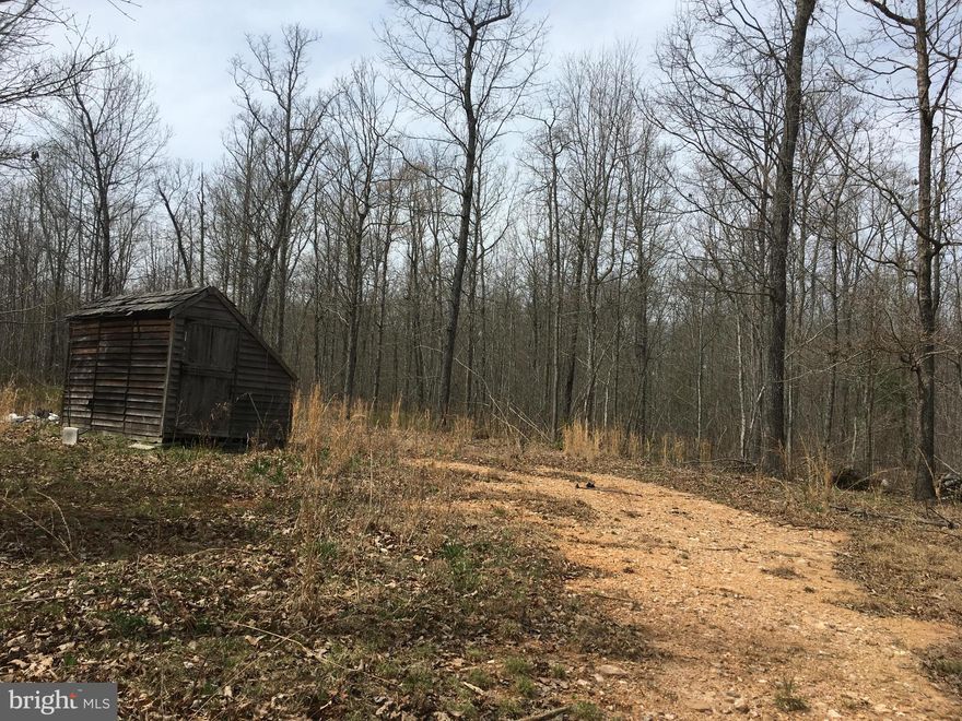 Enjoy your own slice of heaven on this picturesque 10+/- acres in Terry's Run. Nestled in a private rural setting while conveniently located to Culpeper, Orange, & Fredericksburg.  Original house plans and perk were for a 3-4 bedroom home. Gravel driveway for access.  4 Bedroom plat/perc approval.