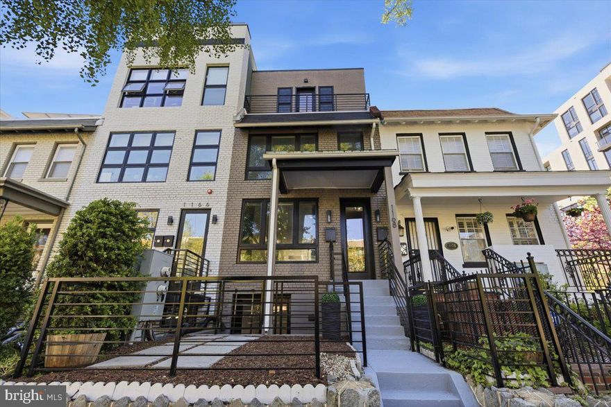 Luxury Multifamily (4 BRs, 4 Full BAs, 2 half BAs, Roof Deck, 1 Secure Parking) Investment Opportunity in the Heart of NoMa! Introducing a rare opportunity to own a fully reconstructed, boutique 2-unit building in one of DC’s most dynamic neighborhoods. This 4-level duplex residence, complete with a private roof deck and has always been owner-occupied, includes three tax IDs: Unit 1 (0773//2004), Unit 2 (0773//2005), and a separately deeded secure parking space (0773//2006) with electric Level 1 charger.

Rebuilt in 2019 with all new systems including HVAC, electrical, and plumbing, this turnkey property offers both immediate flexibility and long-term value. Both units are delivered fully vacant, presenting the ideal scenario for an investor or owner-occupant seeking to live in one residence while generating income from the other, or to maximize returns with two premium rental units.

Each unit showcases modern luxury finishes and thoughtful design, featuring open-concept layouts, engineered oak hardwood flooring, quartz countertops with expansive Kitchen islands, stainless steel appliances with gas cooking and luxury touches like pot fillers & wine storage. The spa-inspired marble bathrooms with custom tile and matte black hardware continue the upscale theme. In-unit full-sized washer and dryers, tankless water heaters, fresh paint / designer wallpaper, and an installed reverse osmosis water filtration system complete each residence.

Unit 2 (995 sf, 2 BR | 2.5 BAs) spans the upper two levels and is flooded with natural light, offering 2 bedrooms, a half bath on the main living level, and 2 full bathrooms, including an ensuite. A private balcony extends from the second bedroom (complete with a curated wall mural), while a stunning rooftop deck crowns the home with panoramic 360-degree city views—perfect for entertaining or unwinding above it all.

Unit 1 (1,044 sf, 2 BR | 2.5 BAs) occupies the main and lower levels, also featuring 2 bedrooms, a half bath on the main living level, and 2 full bathrooms, including an ensuite. Each bedroom provides direct access to outdoor space, with private patios and seamless connectivity to the secure parking area via a spiral staircase with rear egress. The separately deeded parking space includes a roll-down garage door and electric car charging capability, a rare and valuable amenity.

Positioned just two blocks from the NoMa Metro and moments from the vibrant Union Market District, enjoy immediate access to some of DC’s most sought-after dining destinations including El Presidente, St. Anselm, Pastis DC, and maman.

A true blend of lifestyle, location, and income potential—this is city living at its finest with built-in investment upside. *LP Title is offering buyers a $500 closing cost credit for using us as the title company.*