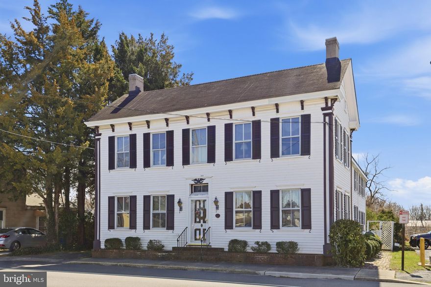 Historic Charm Meets Endless Potential! Step into history with this charming home built in 1858, offering 5 bedrooms and 2 full bathrooms in a great location! Filled with original character and generous space, this property provides the perfect canvas to create something truly special.

The backyard can feel like your own private retreat — a beautiful park-like setting featuring a cozy porch with a fish pond, a swimming pool for those warm summer days, and two sheds, including one with electric for all your hobbies or storage needs. 

With its unique charm and inviting setting, this home offers a rare opportunity to blend historic character with your personal style.
Being sold as-is.