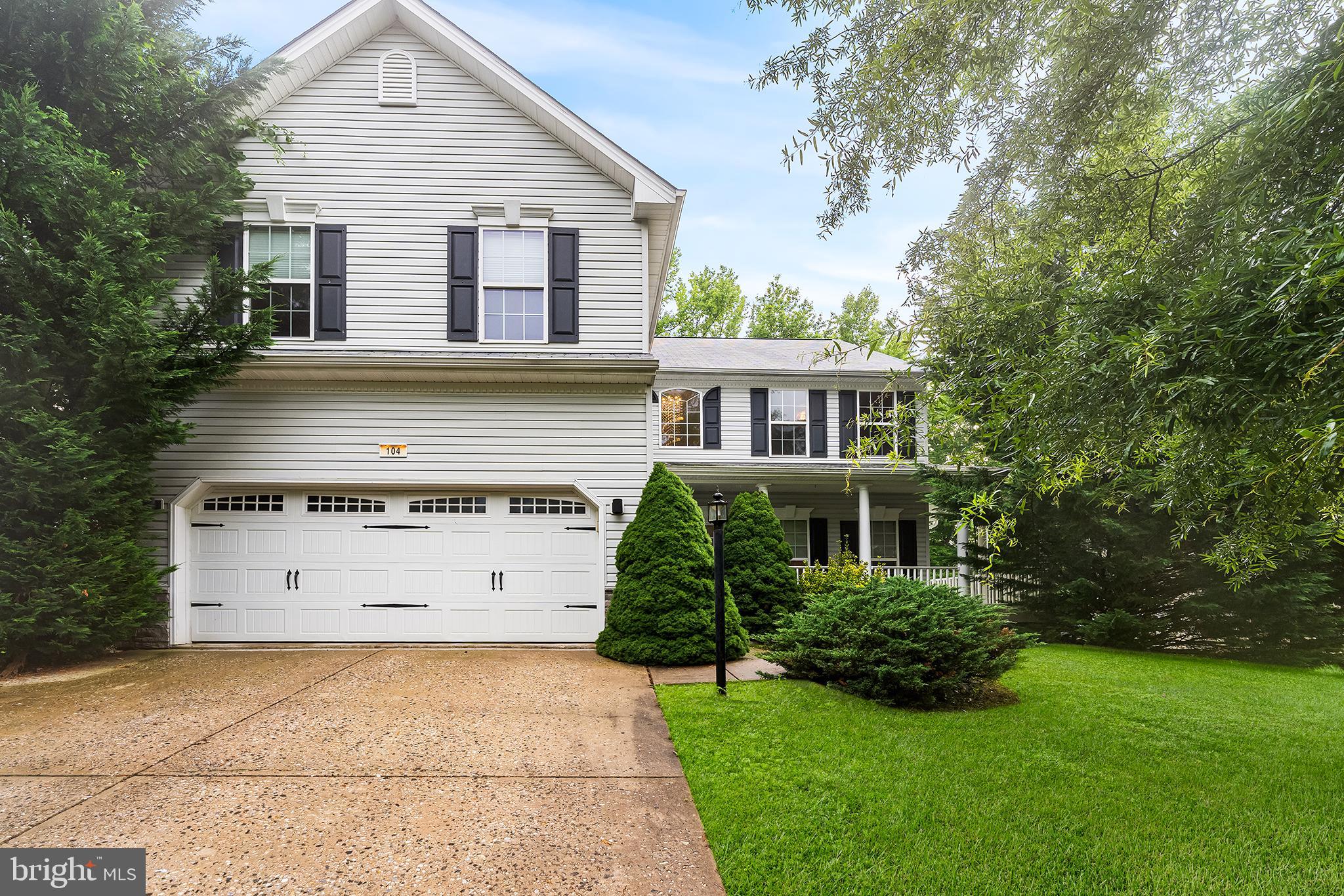 Tucked away in the desirable Patriots Glen community, this spacious 4-bedroom, 3.5-bath home offers both space and privacy—bordering lots of trees with no neighbors behind. The main level features gleaming hardwood floors, an updated kitchen with quartz countertops, and a dramatic two-story living room showcasing a striking stone fireplace and elegant chandelier. Natural light fills every corner of the home, enhancing its warm and inviting atmosphere. The finished basement is perfect for entertaining, complete with a sleek bar area, custom lighting, and a full bath. Upstairs, the expansive primary suite impresses with a vaulted ceiling, double-door entry, and private foyer-style sitting area. Enjoy outdoor living on the oversized concrete patio with built-in fire pit, all within a fully fenced backyard. Residents of Patriots Glen enjoy access to top-tier amenities including two pools, tennis courts, fitness center, playground, clubhouse, on-site restaurant/bar, and more—offering a lifestyle that’s as active as it is relaxing.
Bundled service pricing available for buyers. Connect with the listing agent for details
