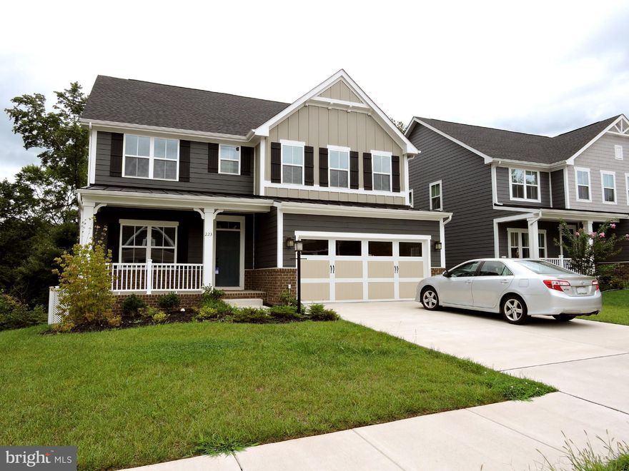 Let me tell you about this gorgeous house! This is almost brand-new construction with all the upgrades the one needs. The owner did not spare any expense with it comes to top-of-the-line upgrades. When you are coming in into house there is an inviting front porch to sit and have your coffee on the weekend. You come into an inviting entry way.  The front room can be used as an office or extra living space.    Then there is large size family room. The kitchen has chief dream stove as well as stainless steel appliances, large island with beautiful white quartz.  Whaite kitchen cabinets and two deep sinks.  There are hardwood floors throughout the main floor and stairs leading to upstairs bedrooms. Large deck off the kitchen.  There is full bedroom and one bathroom on the main floor for your guest to stay.  Upstairs has 4 bedrooms.  The Owner’s suite has ceiling tray large bedroom with two large walking closets huge bathroom with double sinks.  The three other large bedrooms have walking closets in each and well as nice large bathroom to share.  The latest GE oversized washer and dryer.  The basement is very specious with walkout door.   It also features full bedroom and bathroom as well as large storage room.    There are two car garages. You can walk to downtown Warrington city and within one mile radius there are shops and restaurants as well as grocery.   This house has it all and it is offers luxury living.    It will not last long. It is priced to rent quickly!!