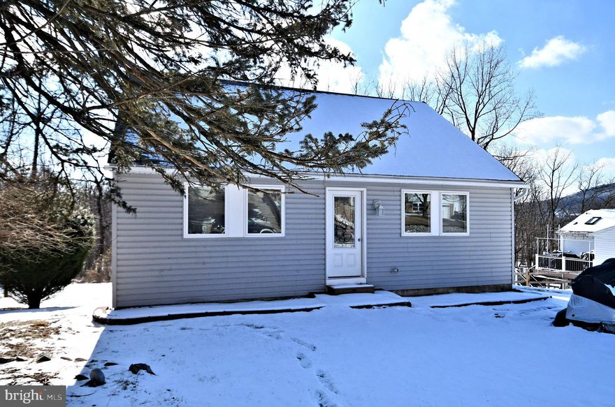 This Boyertown Cape has been recently rebuilt with tons to offer! Bright and open first floor offers spacious living room, modern kitchen with door to side and rear deck, as well as a full bathroom and two nicely sized bedrooms. Upstairs, the roof was remodeled to add additional height and living space. There is another full bathroom on the second floor. The unfinished basement is great for additional storage and features rough-in bathroom plumbing. All appliances, HVAC, water heater, etc are less than 2 years old, offering peace of mind. Cats only. Tenants cover all utilities. Available April 1st.