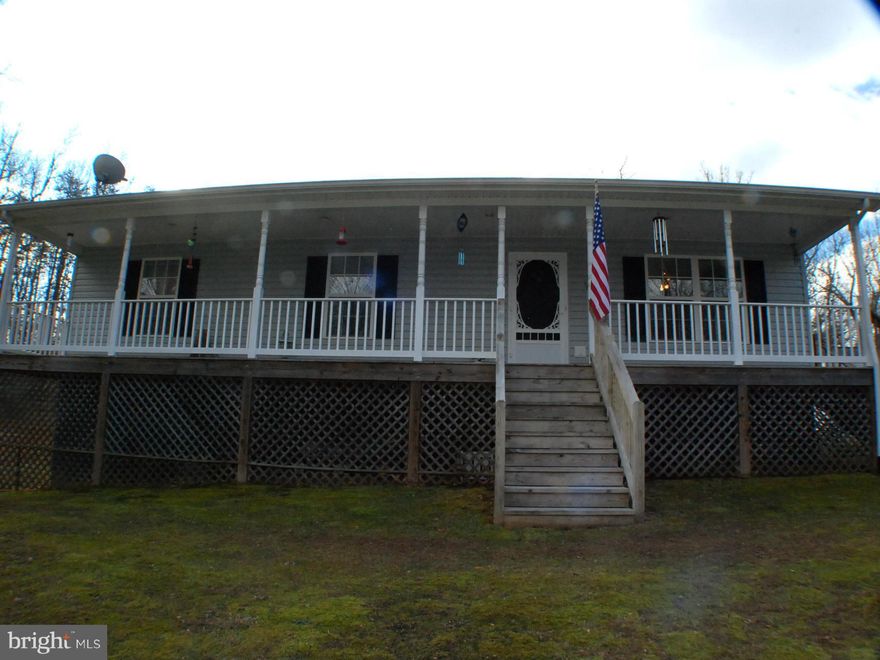 "Country Treasure"Come and enjoy this immaculate Raised rancher sitting on a 3 plus private acre semi wooded lot.Master Bedroom has full bath and walkin closet. Hardwood flooring in the Formal Dining room,Living Room & Hallway.Full unfinished walkout basement ready to finish with bath rough-in .Home Conveys with Genertor System .Huge Storage shed . Home Warranty with Acceptable offer.
