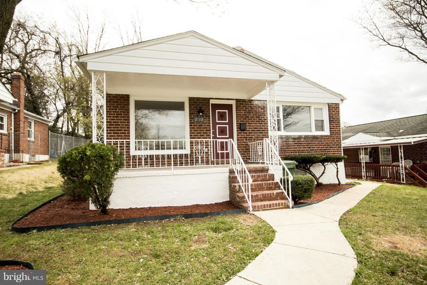 BRAND NEW GORGEOUS RENOVATION!!! Spacious cozy home conveniently located near Metro, 695, Northern Parkway. Offers all high end amenities including Granite, SS Appliances, Hard Wood Floors, Custom Tile design, Custom Moulding work, Internet/Cable Ready. All New Electrical, Plumbing, HVAC, Gas Waterheater. Dream basement with Bedroom, Bath, Sep Laundry Room. Fenced Backyard. Great Neighborhood.