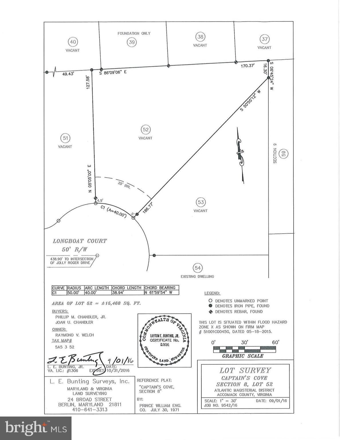 CAPTAIN'S COVE - Land
