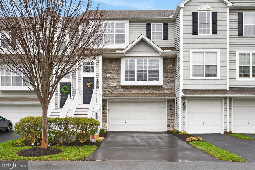 Welcome to this beautifully maintained 3-bedroom, 2.5-bath townhome featuring a spacious 2-car garage w/ additional storage rooms and numerous recent upgrades. This home is in excellent condition and offers peace of mind with a new HVAC system, new water heater, new garage door opener, and a new garbage disposal, the roof was recently replaced in 2019. 
The spacious kitchen features a center island, dining area, and brand-new stainless steel appliances, all included, with access to a private deck—perfect for everyday living and entertaining. A convenient half bath completes the main level.
The bright and inviting spacious living room offers a cozy fireplace, creating a warm and welcoming atmosphere. Upstairs, you’ll find new carpeting throughout the stairs and second floor. The expansive primary suite boasts a vaulted ceiling, a large walk-in closet, and a private en-suite bathroom with double vanity and walk-in shower. Two additional bedrooms and a full hall bathroom complete the second floor.
The finished basement provides a bright and versatile family room with two large windows and a generous closet, offering additional living or storage space.
Enjoy maintenance-free living with lawn care included in the HOA, along with access to the community pool. Conveniently located with easy access to the turnpike and close to shopping, dining, and everyday amenities.
Don’t miss this move-in-ready home!