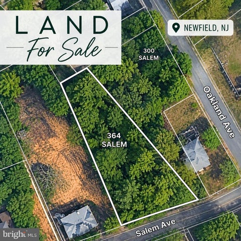 Vacant Land For Sale - 364 Salem Avenue<br/> VINELAND, NJ 08360
