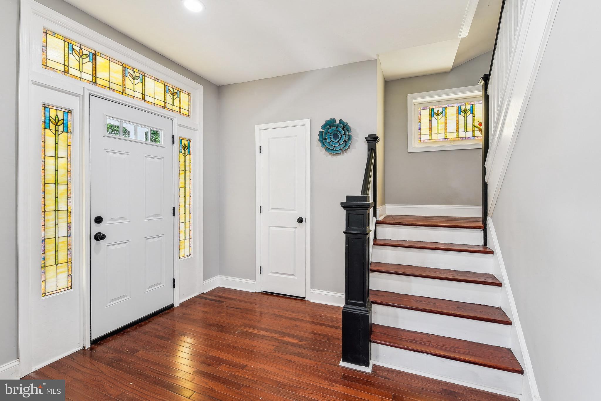 wow! Best price!!!Absolutely Gorgeous 5BR/4.5BA Colonial located in a quiet street in the desirable neighborhood of Belmar. This home is filled updates along with original character . Brand new refinished hardwood floors, lots of natural light, original stained glass accent windows & Accent stainless door frame, a Spacious entry foyer with touches of original wood work everywhere, that opens to a modern Open floor plan. The main floor consists of a large living room, a very spacious dining room with a beautiful lighting fixture that opens to a brand new kitchen.The kitchen features plenty of White shaker cabinets, stainless steel appliances, quartz countertops with a beautifully tiled backsplash, and a deep/large stainless sink in addition a half bath is also on the main level. When you take the wood staircase to the second floor to find three sizable bedrooms, and a primary Master bedroom w/ Master bath, Also a secondary updated full bath on second Level. The newly updated space on the third floor is ideal as a grand primary bedroom, office or even a playroom with another Full Bath. The lower level is finished, with engineering wood , featuring a Six bedroom & a full updated bath with walk-in shower, and a very spacious recreational room , Side door that accesses the main level and the lower basement area. Buyers can step outside to an oversized almost new deck that overlooks the spacious yard. This home is move-in ready with so much to offer to a new buyers, including Update HVAC, Almost new window, New French doors ,New inside doors and hardware, New appliances , New floors eve where new fixtures , and almost New Roof (2024), and much more...
To top all of this is located to major shopping centers, restaurants, and commuter routes in Baltimore County.