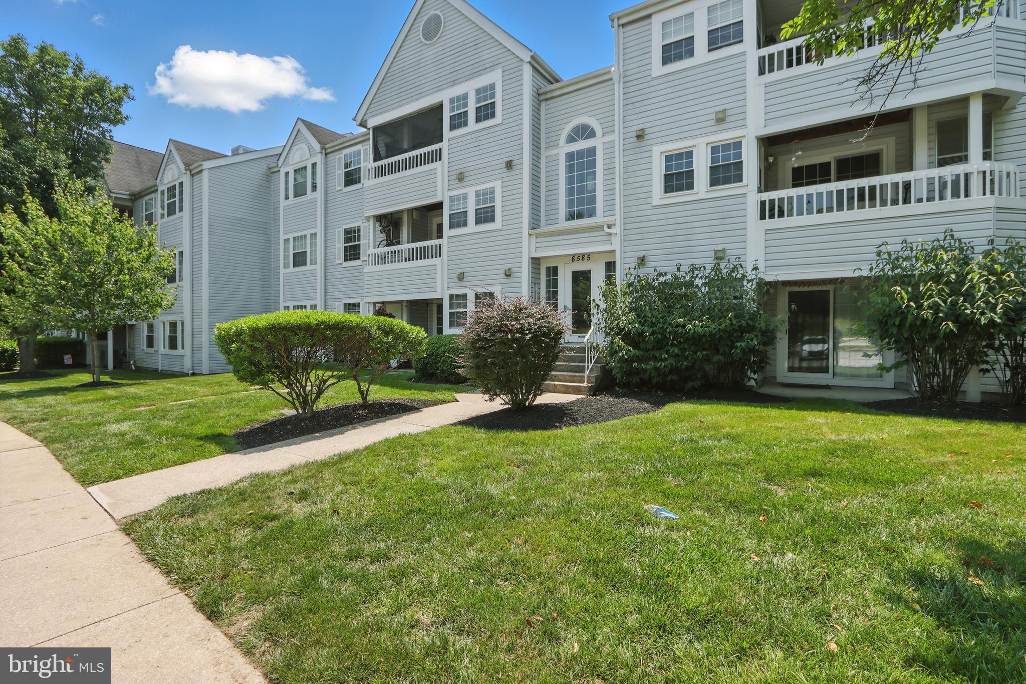 Very well maintained and updated 3 bedrooms/2 full bath condo in Village of Montgomery Run community. This unit has LVP flooring for the entire unit and updated HVAC system. The unit is on the 2nd floor and back to wooded area. Very rare 3 bedroom unit offers many flexibilities. Generous parking lots and community amenities includes swimming pool and tennis court. Just off Rt.100 and Snowden River Pkwy and close to shoppings and all the convenience.