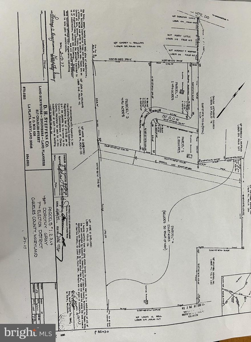 4.96 ACRE LOT ZONE MIXED-USE (CER), POTENTIAL FOR HIGH DENSITY RESIDENTIAL, OFFICE, OR SOME BUSINESS IF PROPER RIGHT-OF WAY OBTAINED). Lot share a 330 foot border with and is located on the RIGHT OF WAY from Route 210 to Guilford Subdivision.