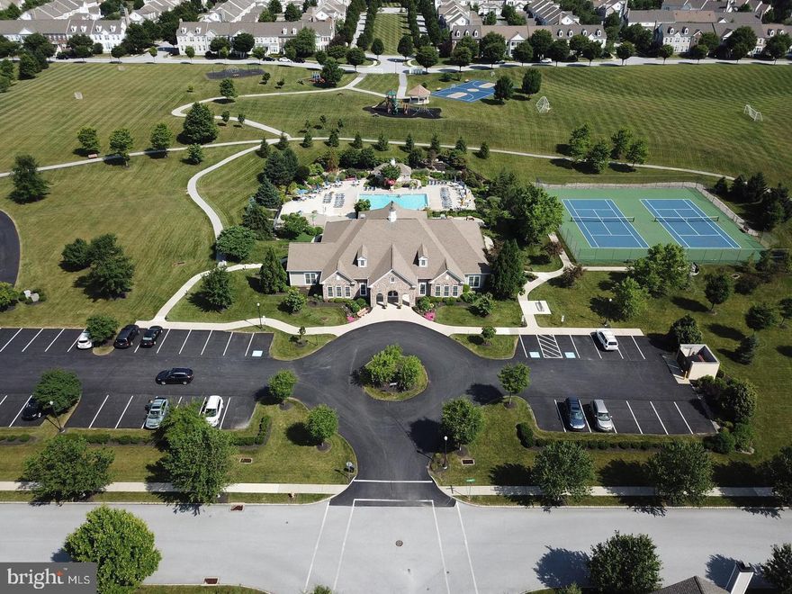 Welcome to this very special, Parker end unit in Windsor Ridge Community. This home has many 'off the menu" options not found in the competition. You will find upgraded cabinetry and built in Speakers, whole house water softener, utility sink in Garage.  As you enter the front door on to your left is the attached two cars Garage, on to the right are the coat closet and Family/rec room, laundry and utility room.  This floor has an additional coat closet.  As we go up, before heading to the dinning area is the powder room, 2 more steps up brings you into the dinning area, on to the right is the eat in kitchen with a new refrigerator, kitchen island and entrance to the deck.  On to the left is the Living Room with built in speakers.  Upstairs you will find the master bedroom with tray ceiling, walk in closet, double vanity, soaking tub and stand in shower.  Community Amenities include Playground, Tot Lots, in ground outdoor swimming pool, Basket ball courts, Tennis courts, Gym, Pool Table, club house, ball room for rent, and walking trails.  Close proximity to major roads/highways Route 100, 401, 76, 202, & 30.  Train stations and Airport, Marsh Creek Lake for water activities, picnic and walking trails.  Libraries, shops and restraunts in a short distance.  Don't forget the Milkey Way Farm for fresh Ice Cream, and a small animal petting area.  With all of these amenities included in the rent, this property will not last long.  Security deposit, first month and last month rent is due at Lease signing.  Tenants' household income needs to be 3.5 times the rent.