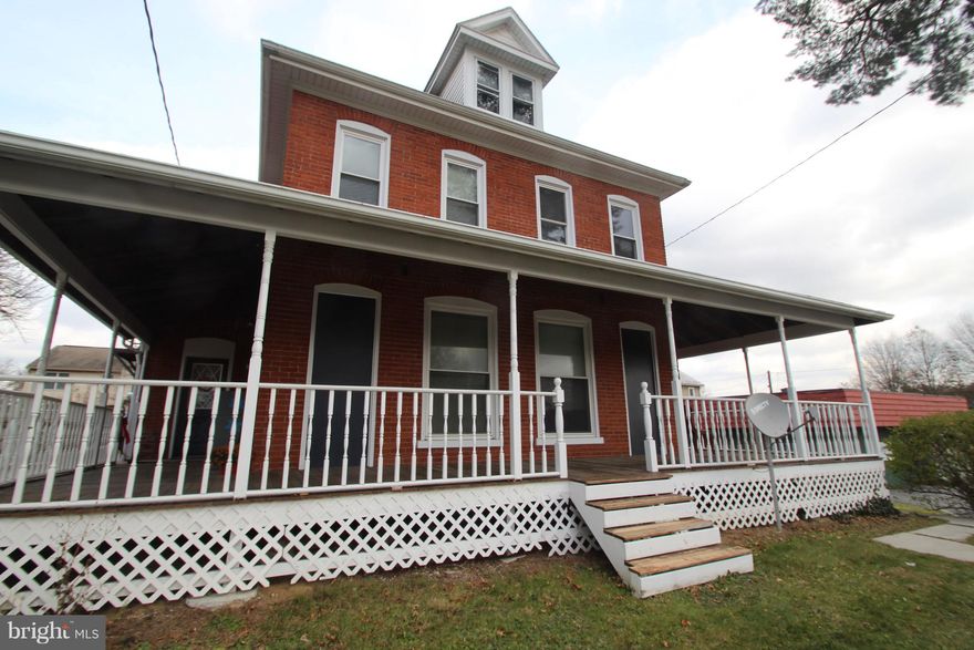 Brick 4 unit has been remodeled. 2 first floor and 2 second floor units. 1 first floor is an office with central air rents for 795/mos. 3 -1 Br units in addition and 2 have fresh paint, flooring etc. Rents should be increased for office and 2 apt. 2nd floor just rented for $650/month. One first floor at 695/mos and second floor is 595/mos. each unit pays their own heat, electric, hot water.