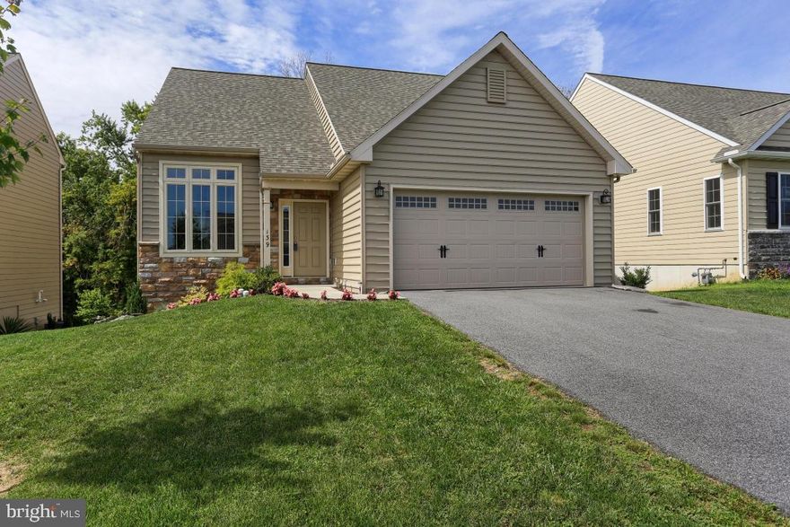 Well maintained rancher style home with wooded backyard views in a newly constructed neighborhood/ Conservation and trails/ First Floor Master Bedroom/ 3 Bedrooms on the upper level/ Bright natural light throughout with high cathedral ceiling/ First floor laundry room/ Walk out basement ready to be finished/ Deck with steps to fenced in backyard/ This home is ready to go!