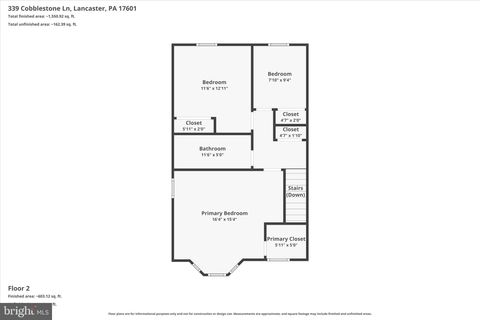 Tiny photo for 339 Cobblestone Lane, LANCASTER, PA 17601 (MLS # PALA2087708)