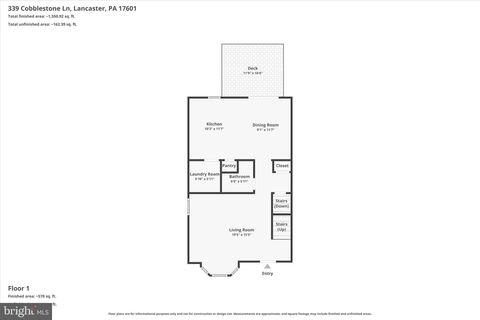 Tiny photo for 339 Cobblestone Lane, LANCASTER, PA 17601 (MLS # PALA2087708)