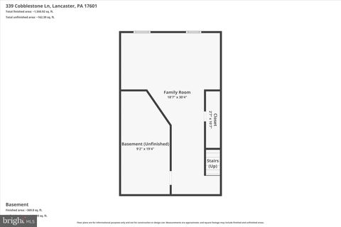 Tiny photo for 339 Cobblestone Lane, LANCASTER, PA 17601 (MLS # PALA2087708)