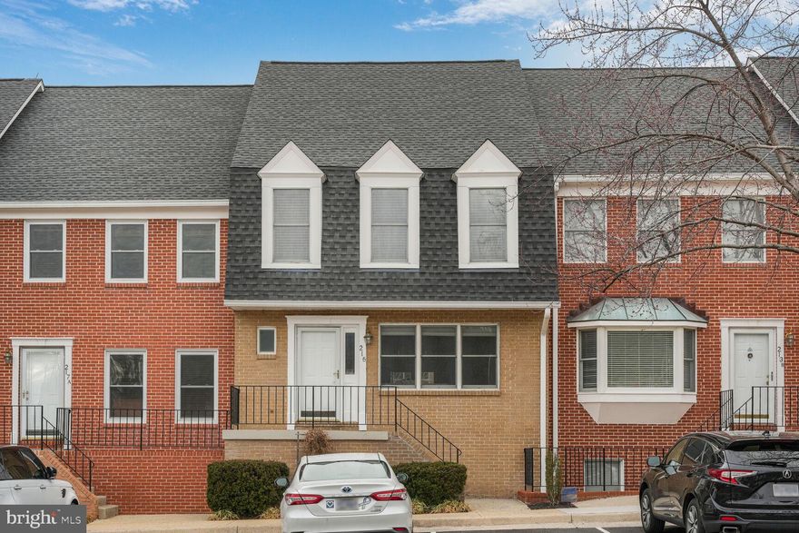 Experience the epitome of downtown living at 215 Locust Street SE, in the charming town of Vienna, VA., just steps away from the W & OD bike trail, shopping and restaurants. This exquisite two-level condominium offers 1,430 square feet of refined living space, featuring an oversized primary bedroom with en-suite bathroom, a walk-in closet and an entire wall of closet space. Additionally, there are two spacious bedrooms and two and a half beautifully renovated bathrooms. On the main level is a bonus room off the family room, perfect for working from home or creating a guest suite. Gleaming hardwood floors and fresh paint throughout. The heart of the home is the sophisticated renovated kitchen, adorned with granite countertops, wine and beverage bar with Viking refrigerator, kitchen island and breakfast bar with seating for eight, and stainless steel appliances. There is a new whole house water filtering system. The private deck offers a serene retreat. Enjoy the luxury of two assigned parking spots and exclusive access to the community pool. All wall mounted TV's convey. Plenty of storage in the attic as well as the community storage area.