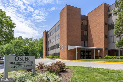 7600 OSLER DRIVE 409 TOWSON MD 21204