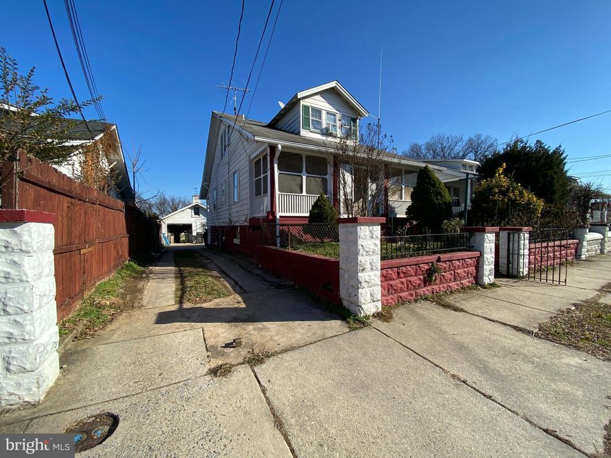 LOCATION, LOCATION, LOCATION!!! BRING ALL OFFERS... Easy access to highways, Washington, Baltimore, Beltway, Metro, it is less than a mile to Northeast DC, Close to the university of Maryland at College Park, Route 1 Art District, shopping, transportation, and more. Excellent INVESTORS OPORTUNITY! The home is rented and GENERATES GREAT income. 
Property has parking space for up to 4 vehicles in the drive way. Detached garage with an extra room and an attic. Fence back yard. PROPERTY SOLD “AS IS”.