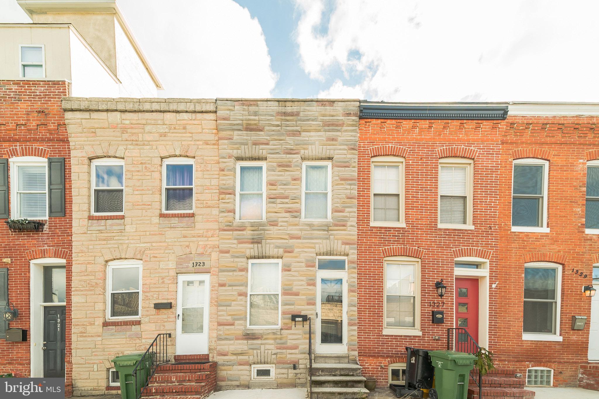 Come check out this attractive and affordable Townhouse in sought after Locust Point! Perfect for first-time buyer or small family. Home has separate living room, family room and kitchen on main level. Upper level contains 2 bedrooms and full bathroom. Basement with 2nd full bathroom, laundry and utility/storage room. Fully fenced in backyard that is great for your summer cookouts. To top it off, home is located within walking distance to Under Armour Headquarters, Latrobe Park, McHenry Row, Fort McHenry National Museum, access to Baltimore Water Taxi and so much more. Convenient to major highways; 95, 295, 895. Schedule your own private tour today!