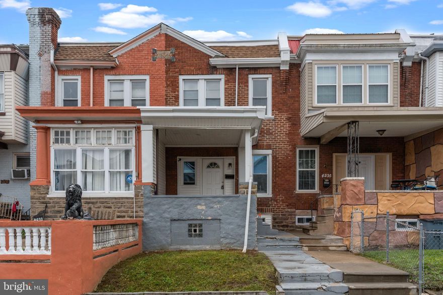 In this market it is hard to come by something even close to being affordable......Until...This charming 3-bedroom, 1-bathroom home located in the desirable Olney neighborhood of Philadelphia boasts 1346 sq. ft. of living space. The basement is ready for you to completely finish for that extra living/entertainment area. If parking has been an issue then you will love that you have your own garage  This home is move-in ready and waiting for you to make it your own.
