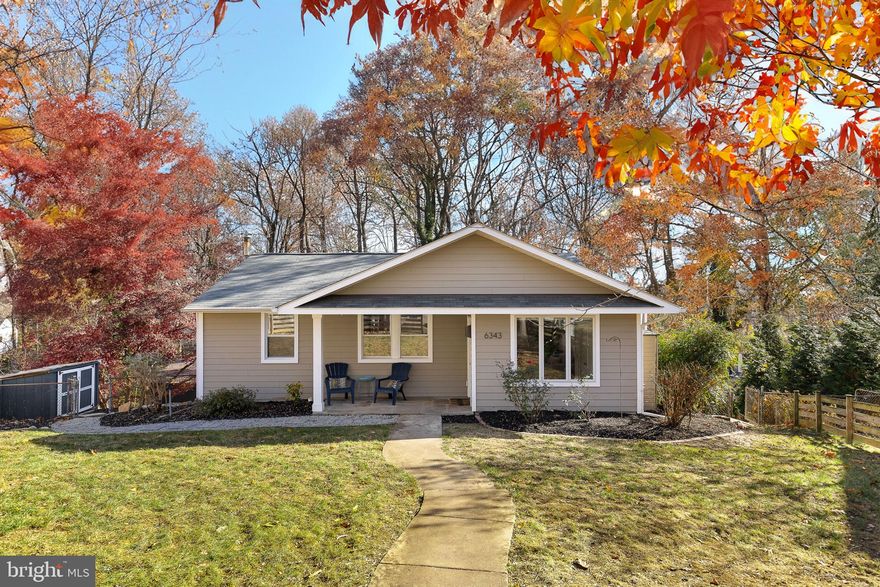 Falls Church/Belvedere -  Charming and Updated 4BR/2BA, Half-acre Oasis! Discover the allure of this spacious and updated home nestled on the end of a quiet cul-de-sac. Enjoy gleaming wood floors throughout the main level, fresh neutral paint, and huge private backyard! Highlights include- a welcoming front porch and slate entryway.  Open and light-filled living/dining room with hardwood floors. Gorgeous fully renovated white kitchen featuring quartz counters and stainless-steel appliances!  3 bedrooms and an updated hall bath with double sinks complete the main level.  Unwind in the lower level's expansive family room with built-ins and French doors leading to the spacious patio. Lower level also offers a 4th bedroom a fully renovated bath and a convenient laundry room. The sprawling private lot steals the spotlight boasting an expansive patio a fenced backyard a zipline a treehouse and multiple sheds! Just a short trip to shopping restaurants and more! Easy access to commuter routes (Rts 495/395/66) and minutes to Tyson’s Corners Arlington and Washington DC. This move-in ready charmer invites you to savor Falls Church living and relish all that Northern Virginia has to offer!