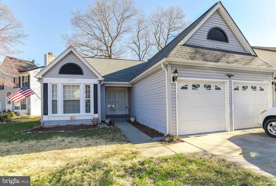 This darling home is Surprisingly Spacious! With cathedral ceilings in the great room; an eat-in kitchen (appliances 4 years old) and Dining area; large secondary bedrooms (Bedroom 2 has an extension of 50 sq. ft); a spacious Master Bedroom and Bath suite; an oversized 2-car garage; and a Screened in Porch for bug-free evenings. Freshly painted with nearly new carpet, and new exterior landscaping. You will feel right at home here. Don't Miss It!!