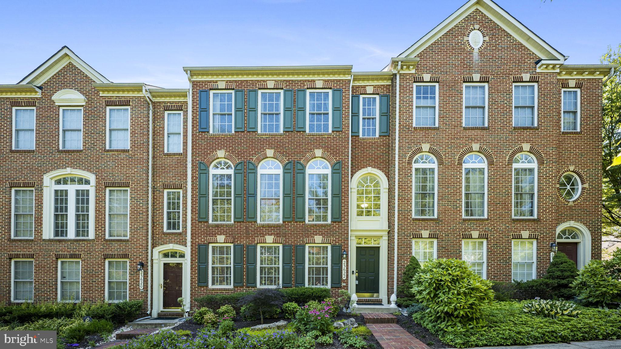 Welcome to your dream home! Nestled on a private walkway in the highly sought-after Clarksburg Town Center, this lovingly cared-for 3-bedroom townhouse features an amazingly spacious floor plan and beautiful landscaping, creating a backyard oasis perfect for relaxation and entertainment. On the entry level, you'll find a versatile office space, a large recreation room, a half bath, and a convenient laundry room. The heart of the home is on the second level, where a sun-filled living room with a three-sided fireplace seamlessly divides the formal dining room. Adjacent to the cozy family room, the eat-in kitchen is equipped to please any chef with its gas cooktop, double wall ovens, and granite counters, and it walks directly out to the back deck for easy outdoor dining and entertaining. The upper level offers three bedrooms and two full baths, including a spacious primary suite with a sitting area, a walk-in closet, and an ensuite bath featuring double sinks, a soaking tub, and a stall shower. The meticulously cared-for backyard boasts beautiful landscaping and lighting, providing a serene retreat that connects the home to the detached two-car garage.
Living in Clarksburg Town Center means enjoying a wealth of community amenities, including swimming pools, a clubhouse, an exercise room, and social events. Additionally, this home is in close proximity to shops, restaurants, regional parks, the Prime Outlet Mall, and I-270, offering convenience and accessibility to all your needs. Don’t miss the opportunity to make this stunning townhouse your new home! Contact us today to schedule a viewing.