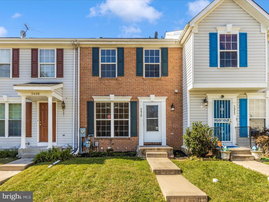 Looking for a move-in ready 3bd 3.5 bathrooms townhome in Baltimore County? After your initial online tour, schedule an appointment for an in-person tour. The online photos are a true illustration of the home. Freshly painted, professionally cleaned and ready for you and your family to take up residency. Easy access to the large trex and vinyl deck of the kitchen which provides additional outdoor living space for entertaining family and friends. Just minutes to/from commuter routes - the Baltimore Beltway, routes 70, 29, 695, 295, 95 and 83. Conveniently located.... in close proximity to shopping malls, restaurants, libraries, fitness centers, grocery stores and social activities for the entire family. Water and common area lawn care are included in the monthly condo fee of $115.72 a month.