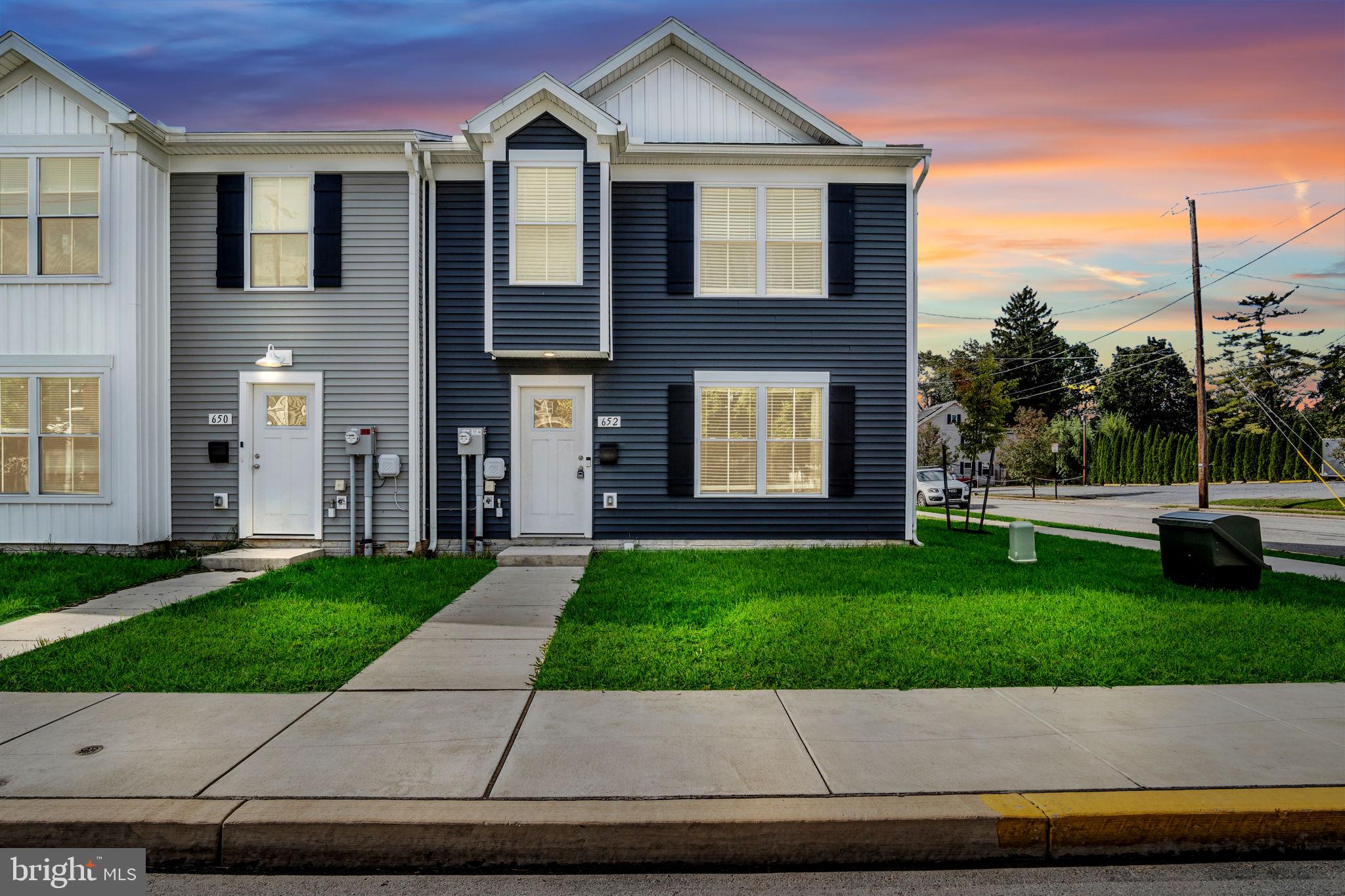 Welcome to this stunning end unit in Carlisle, PA! Built in 2022, this move-in-ready home features 3 spacious bedrooms and 2.5 modern baths. Enjoy the convenience of private off-street parking and an attached storage shed. Located within walking distance to Dickinson College, this property is perfect for students, faculty, or anyone seeking vibrant community living. All appliances are less than 2 years old, ensuring a worry-free experience. With no HOA fees, you can truly make this home your own. Don’t miss your chance to own this exceptional property.  Schedule your showing today!