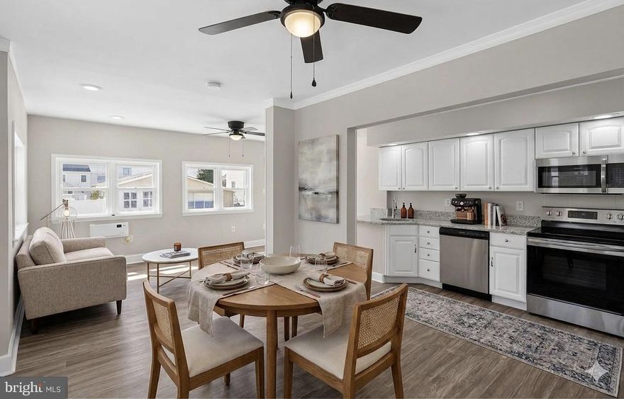 Welcome Home to 1500 Evans Avenue!

Nestled on a quiet, peaceful street, this beautifully updated twin home offers the perfect blend of modern comfort and ultimate convenience. Every major detail has been taken care of for you. From the brand-new roof and siding to the fresh exterior paint, this home boasts fantastic curb appeal and total peace of mind from the moment you arrive.

Step inside to a bright, welcoming atmosphere featuring brand-new flooring and fresh paint throughout. The cozy living room centers around a warm electric fireplace, making it the perfect spot to unwind after a long day. Pass through to the bright, fully refreshed kitchen, complete with brand-new appliances and updated countertops. With plenty of room to cook, entertain, and hang out, this kitchen will quickly become the heart of your home. Upstairs, you will find three comfortable bedrooms and a beautifully updated full bathroom.

The outdoor space is designed for flexibility. A new fence provides partial privacy while accommodating a coveted off-street parking spot. If you prefer more green space, this parking area can easily be transformed into an extended yard or patio oasis.

Location is everything, and this home is a commuter’s dream. Enjoy effortless access to local trains, the airport, and major highways, making your daily travel a breeze. You are just minutes away from shopping, dining, and everyday essentials. Plus, the location is incredibly family-friendly: walk right over to Interboro High School, or take a quick one-mile drive to the Kindergarten Academy and Prospect Park School.

Renovated, move-in ready, and offered at an affordable price point—this gem won't last long. 
Schedule your showing today and come check it out!