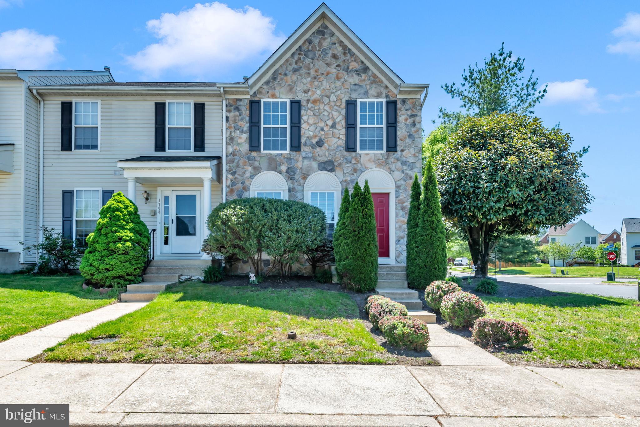 Welcome to this beautifully maintained 3-bedroom, 3.5-bathroom end-unit townhouse offering the perfect blend of style, comfort, and outdoor living. Featuring a charming stone front exterior, this home stands out with impressive curb appeal with a fenced in backyard. Enjoy entertaining or relaxing on the spacious deck right off the kitchen with all stainless steel appliances.
Inside, you’ll find a spacious and open living area centered around a stunning two-sided gas fireplace, creating a warm and inviting focal point that seamlessly connects the living and dining spaces.
This home has been freshly painted and features brand-new flooring throughout, offering a clean and modern feel. A bathroom on every level adds extra convenience for both residents and their guests
This townhome is located in Seven Oaks Community which has two pools, community centers and tennis courts. Conveniently located near shopping and dining; This townhome is minutes from the military base Fort Meade, and is centrally located to all the major cities in the area such as Annapolis, Baltimore and Washington DC. Schedule your showing today, this home will not last long! Minimum 650 credit score, Income 2X amount of rent, no pets.