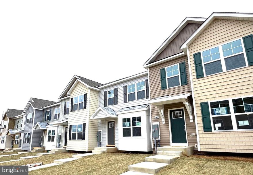 Welcome to this beautifully newly built townhouse, located in one of Martinsburg's most desirable neighborhoods. offering 1.440 square feet of thoughtfully designed living space, this three bedroom , two and a half bath home delivers the perfect blend of comfort, convenience and quality craftsmanship.
Location is where this Townhouse truly shines. You'll enjoy easy access to spring mills Park for weekend outings and outdoor recreation . Daily errands are a breeze with nearby shopping and services along T.J Jackson drive . Families will appreciate  the proximity to Hedgesville high school , and commuter's benefit from convenient  access to interstate 81, connecting you to employment centers and destinations though out the region.
This new Listing wont last long ! Schedule your private tour today.