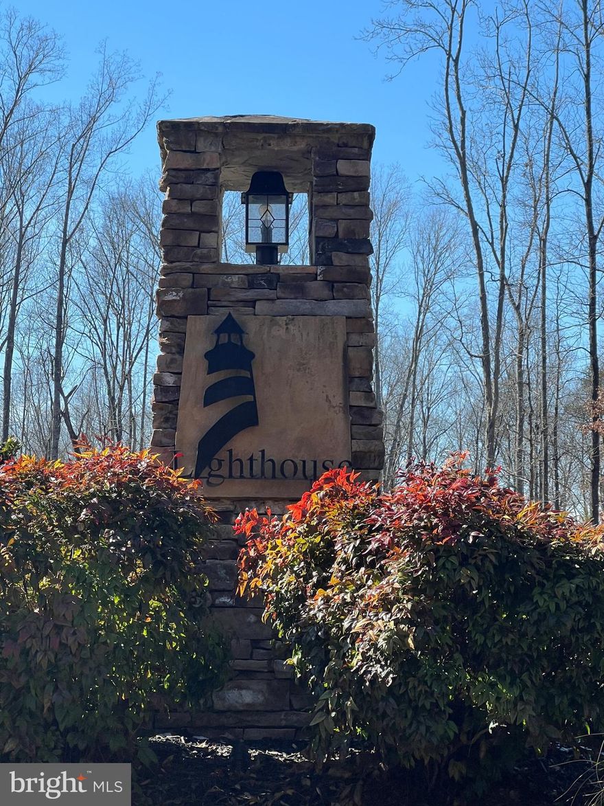 300' of water frontage on this point lot located on the sought-after Lighthouse Point subdivision on the Private Side of Lake Anna. Wooded lot with a gentle slope to the waterfront. Lighthouse Point is a short drive from all of Lake Anna's amenities including breweries, wineries, and restaurants.