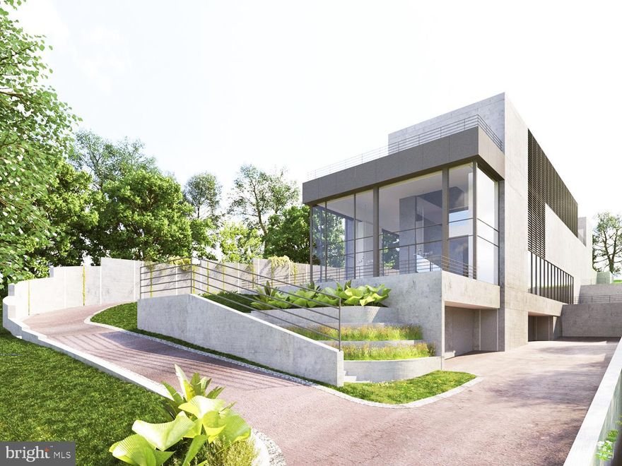 To-be-built property also coming soon to the market. Peaceful, private, and serene, this ideal location offers easy access to Washington, D.C. via the GW Parkway. Perched high on a knoll overlooking the meandering Little Pimmit Run, the existing 1952 Cape Cod presents endless possibilities. An excellent investment opportunity for rental income, renovation, expansion, or a custom new build. Bring your own plans or explore our builder’s concept for a stylish contemporary home designed for today’s lifestyle.